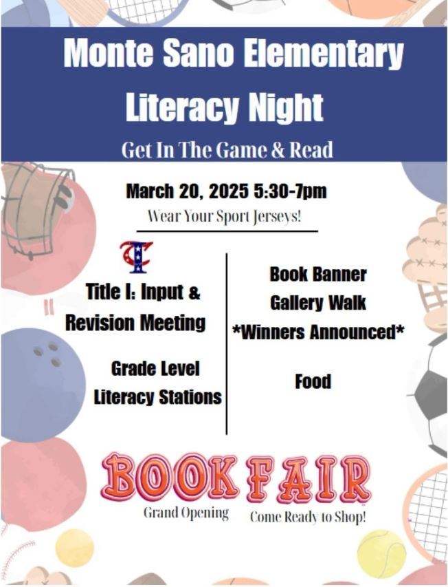 Literacy Night/Input & Revision